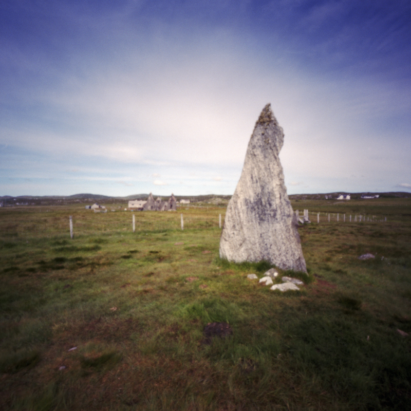 Callanish II, abandoned house, lewis, pinhole