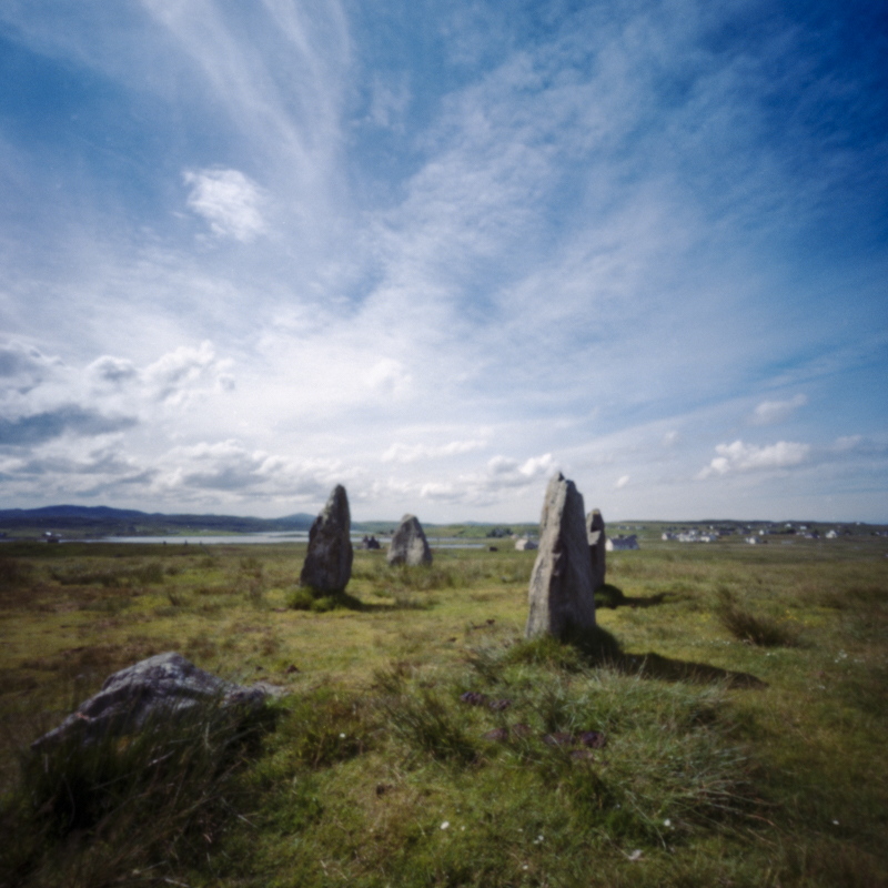 Callanish III on to Callanish II, pinhole, colour superia