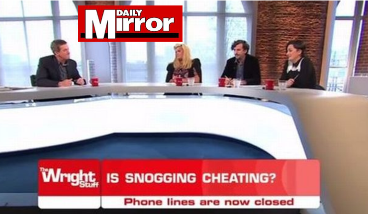matthew wright of the wright stuff quits smoking with Allen Carrs easyway