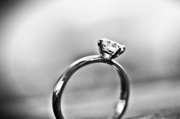 Compass Point White Gold Diamond Ring