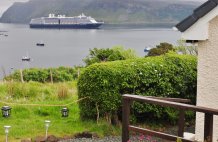 The Zuiderdam from High Beech House Skye