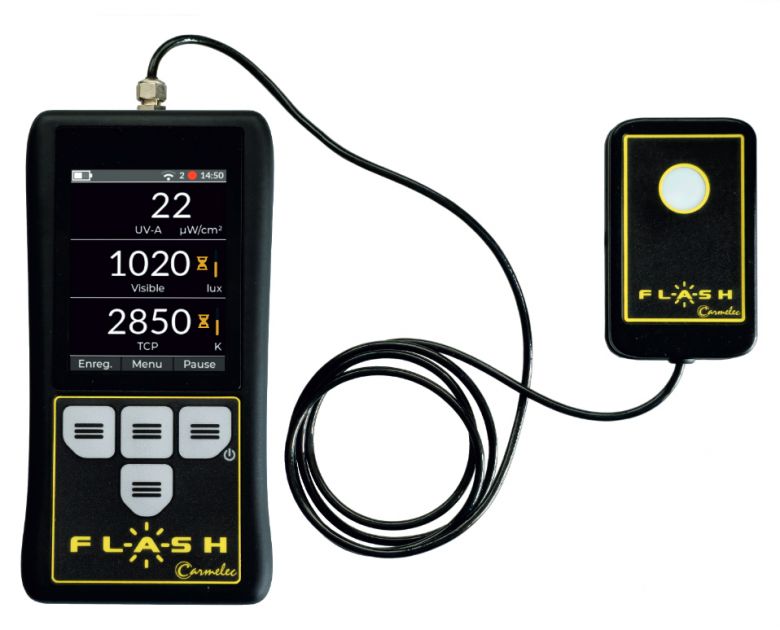 Flash Radiometer Light Meter