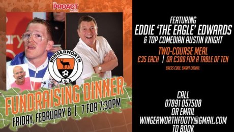 Fundraising Dinner with Eddie 'The Eagle' Edwards