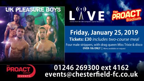 UK Pleasure Boys at Proact Stadium