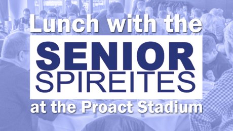 Senior Spireites Lunch with Steve Baines