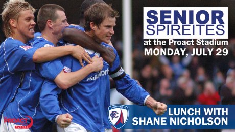 Senior Spireites Lunch with Shane Nicholson