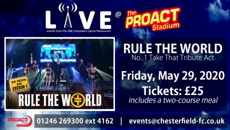 'Rule The World' - Take That Tribute