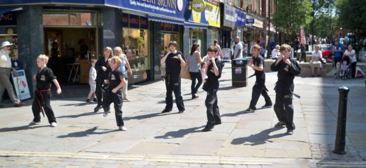 Jobs Fair 2013 - Martial Arts Demonstration