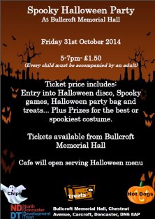 Bullcroft Halloween Disco - 31st October 2014