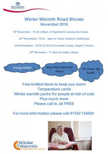 Winter Warmth Road Shows