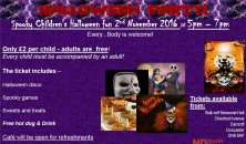 Children's Spooky Halloween Party - 2nd November!