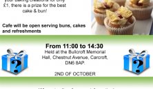 Community Bake off and Coffee Morning - 2nd October
