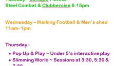 What's On @ Bullcroft Memorial Hall