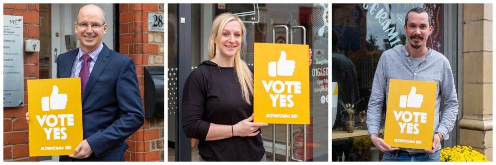 Altrincham Business Improvement District to present Reballot Business Plan for 2021–2026