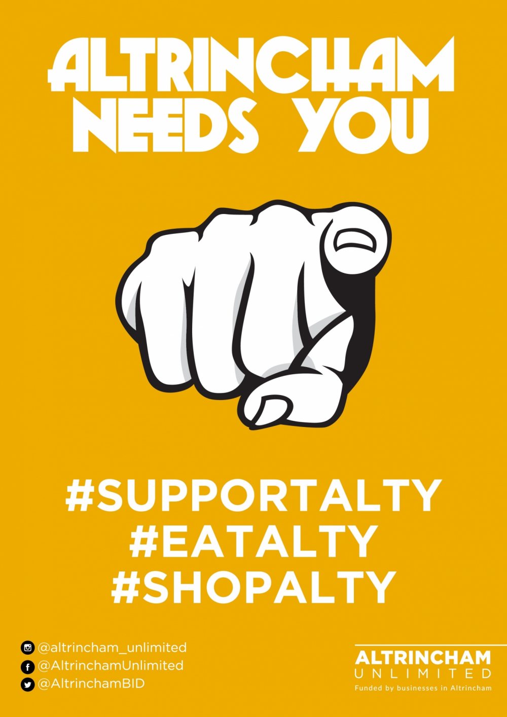 Altrincham businesses launch #SupportAlty Campaign