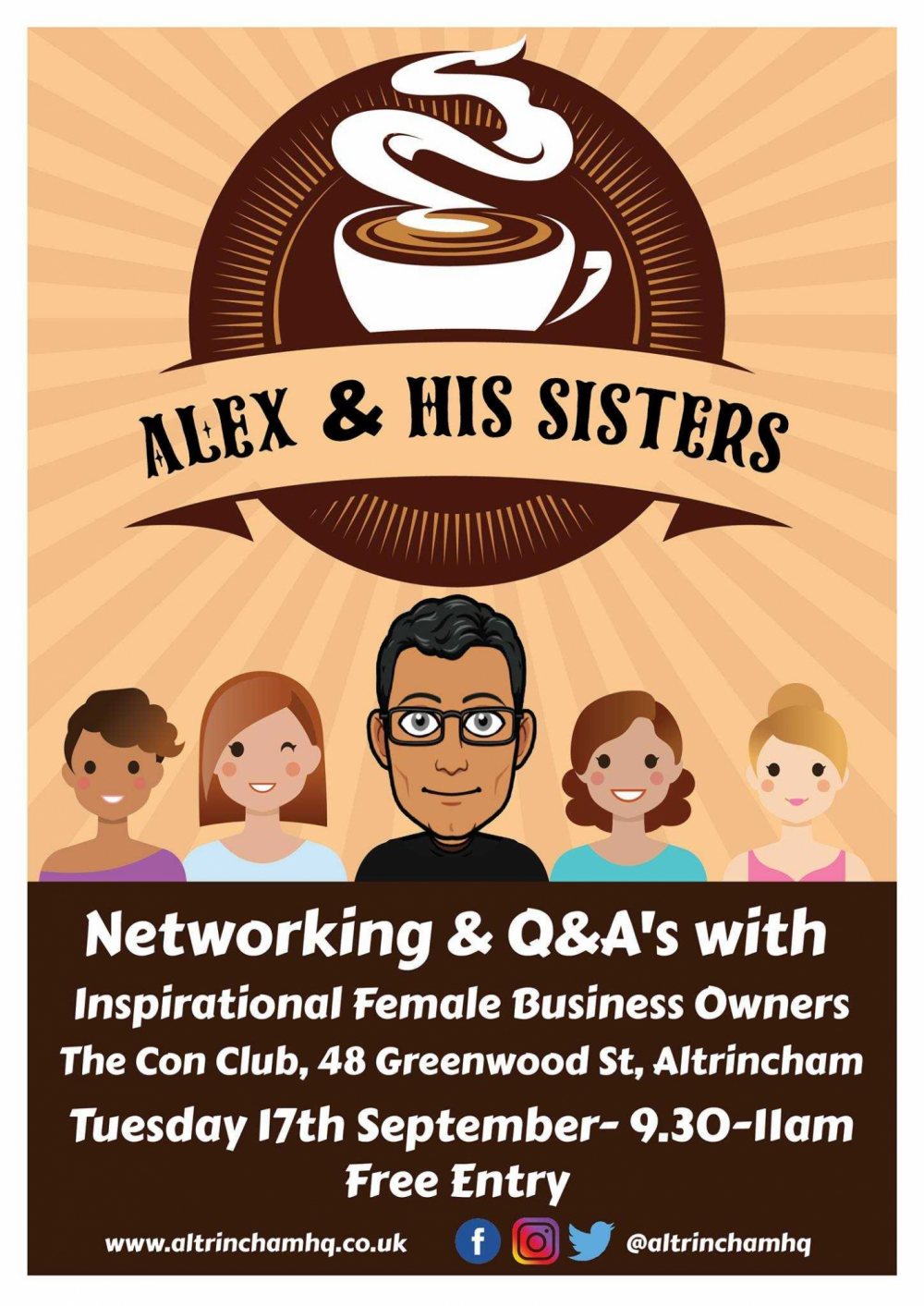 Alex & his Sisters - Networking