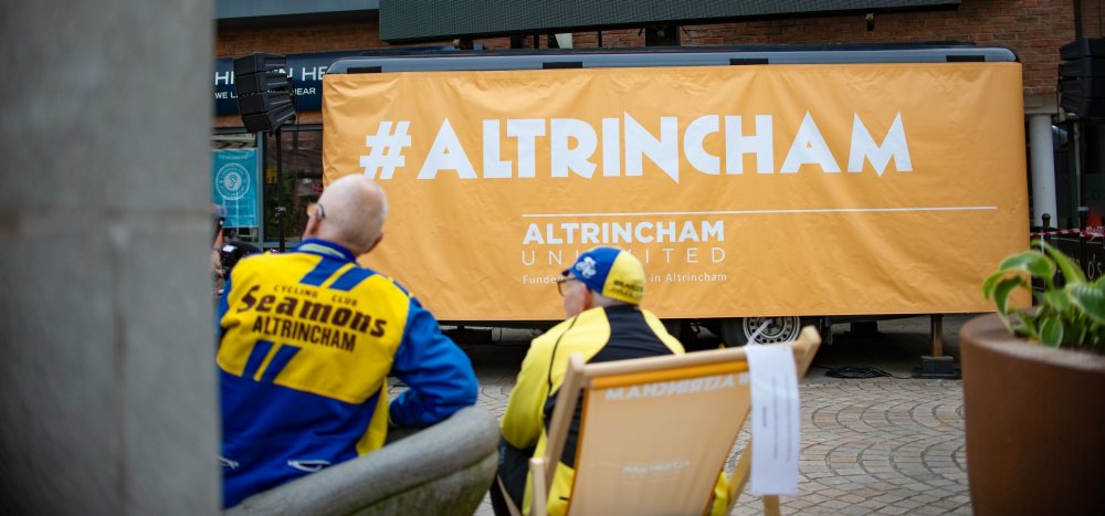 OVO Energy Tour of Britain brings record footfall to Altrincham