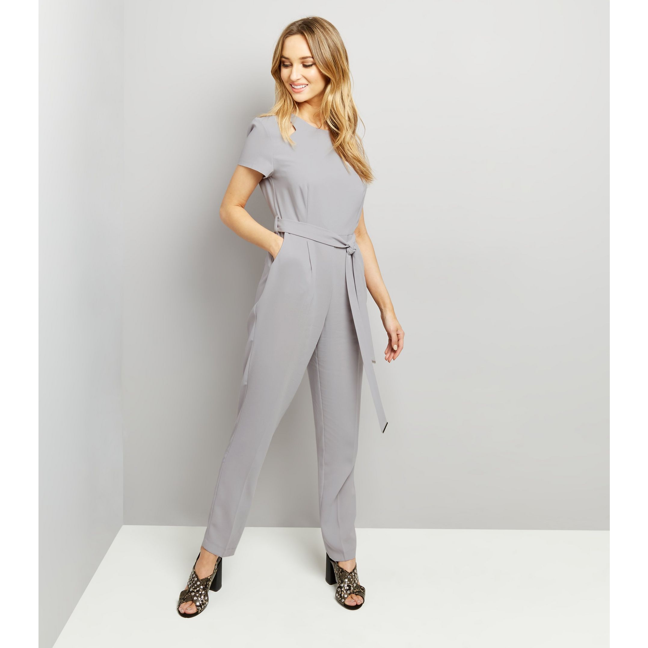 dark grey jumpsuit