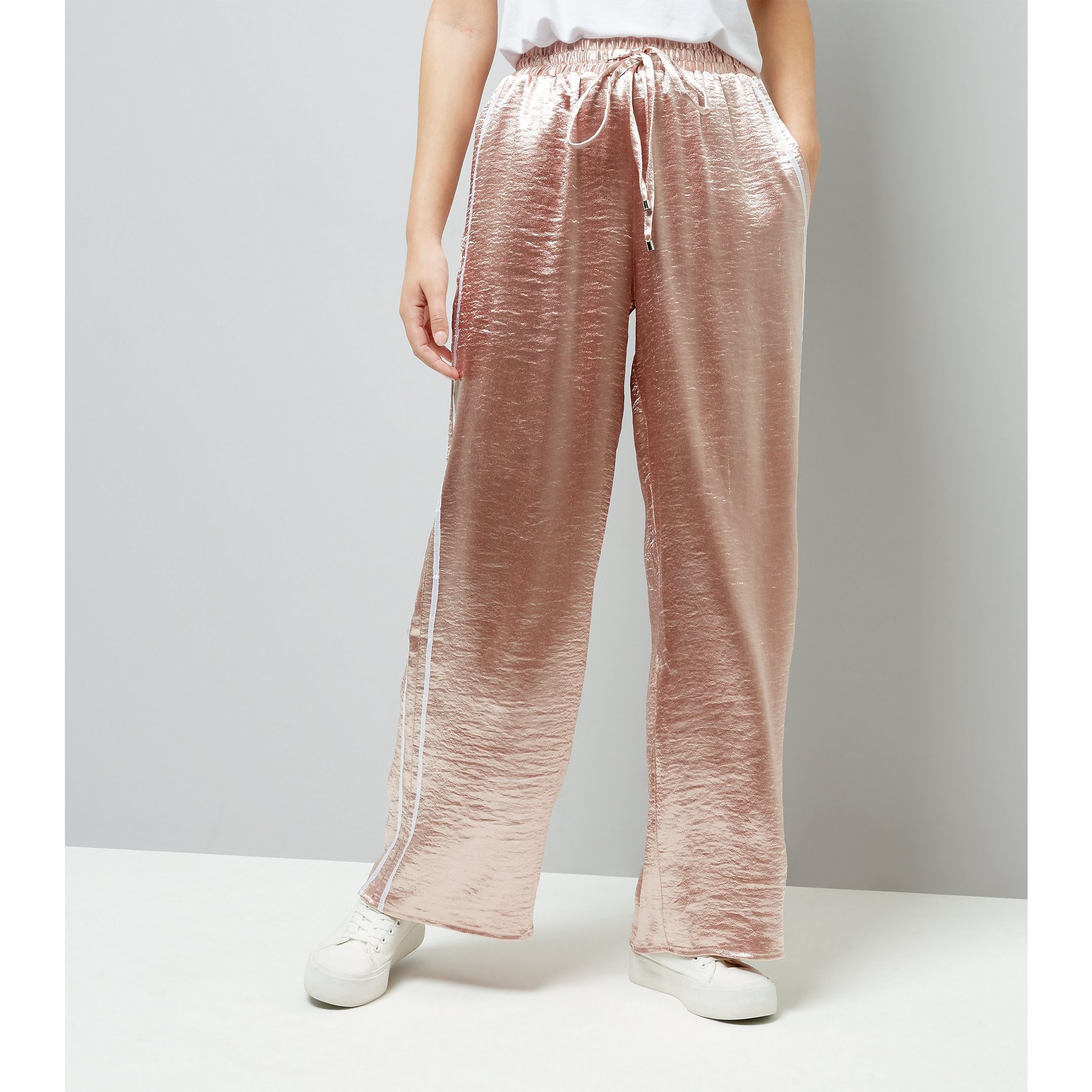 Satin Wide Leg Trousers Discount, 56 