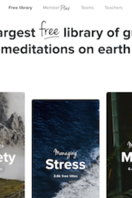 Insight Timer App is a life-saver for me and has guided meditations, talks and soundscapes you can search by topic, key word or duration. They have lovely meditations for children too. 