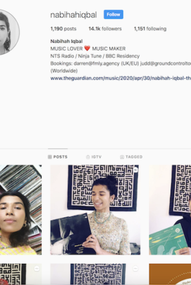 Nabihah Iqbal is doing vintage vinyl album reviews of music from around the world.