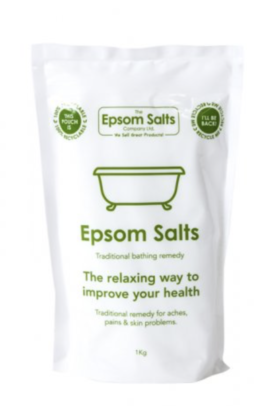 Epsom Salt baths