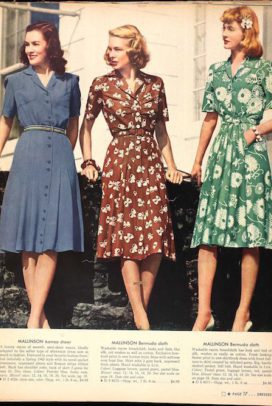 Vintage housedresses (I already have a collection but I have been ordering more on etsy)