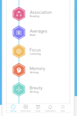 An app to keep the mind busy and active.