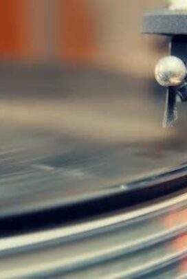 Listening to records in the evening