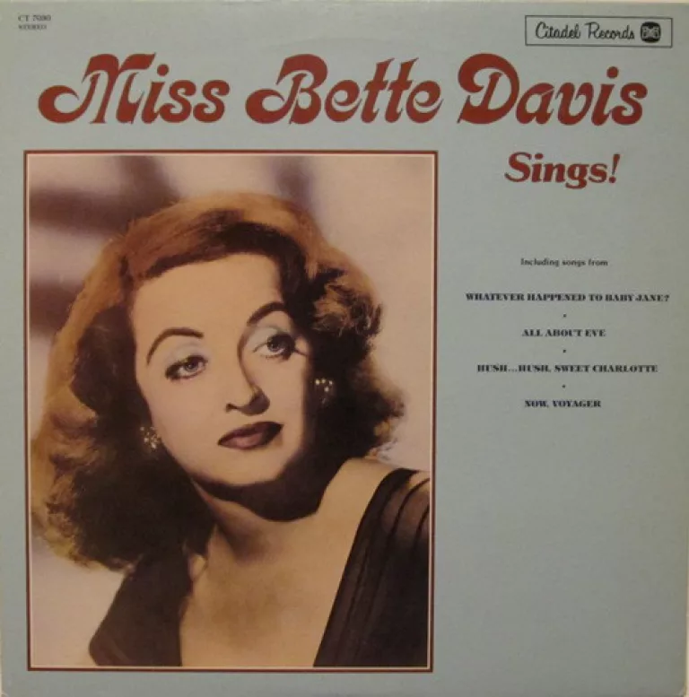 Miss Bette Davis Sings!