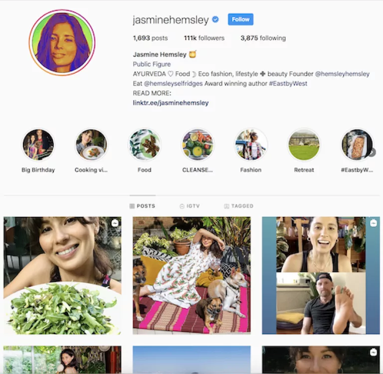 Jasmine Helmsley, does amazing weekly gong baths and inspirational interviews.