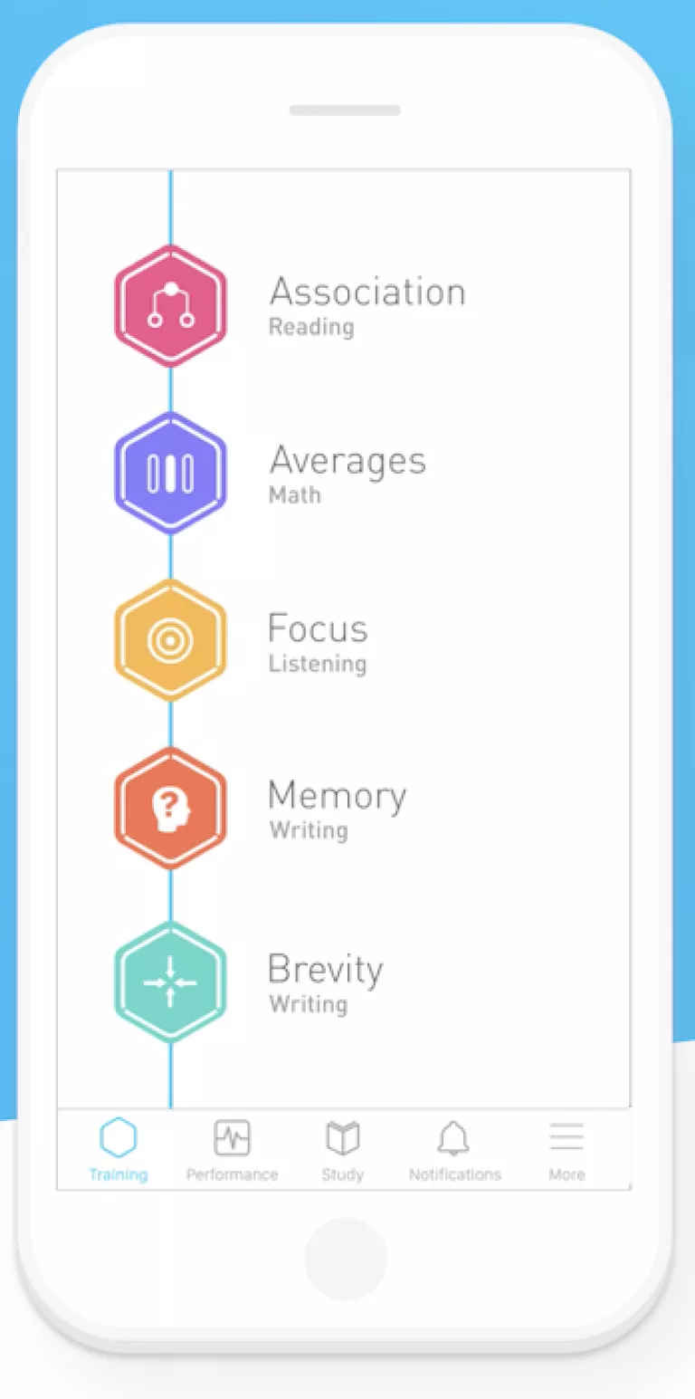 An app to keep the mind busy and active.