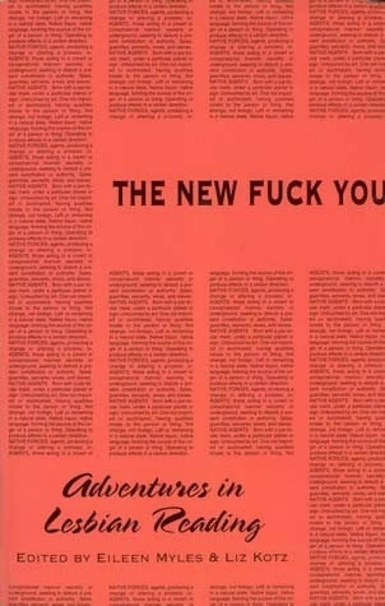 The New Fuck You, Adventures in Lesbian Reading