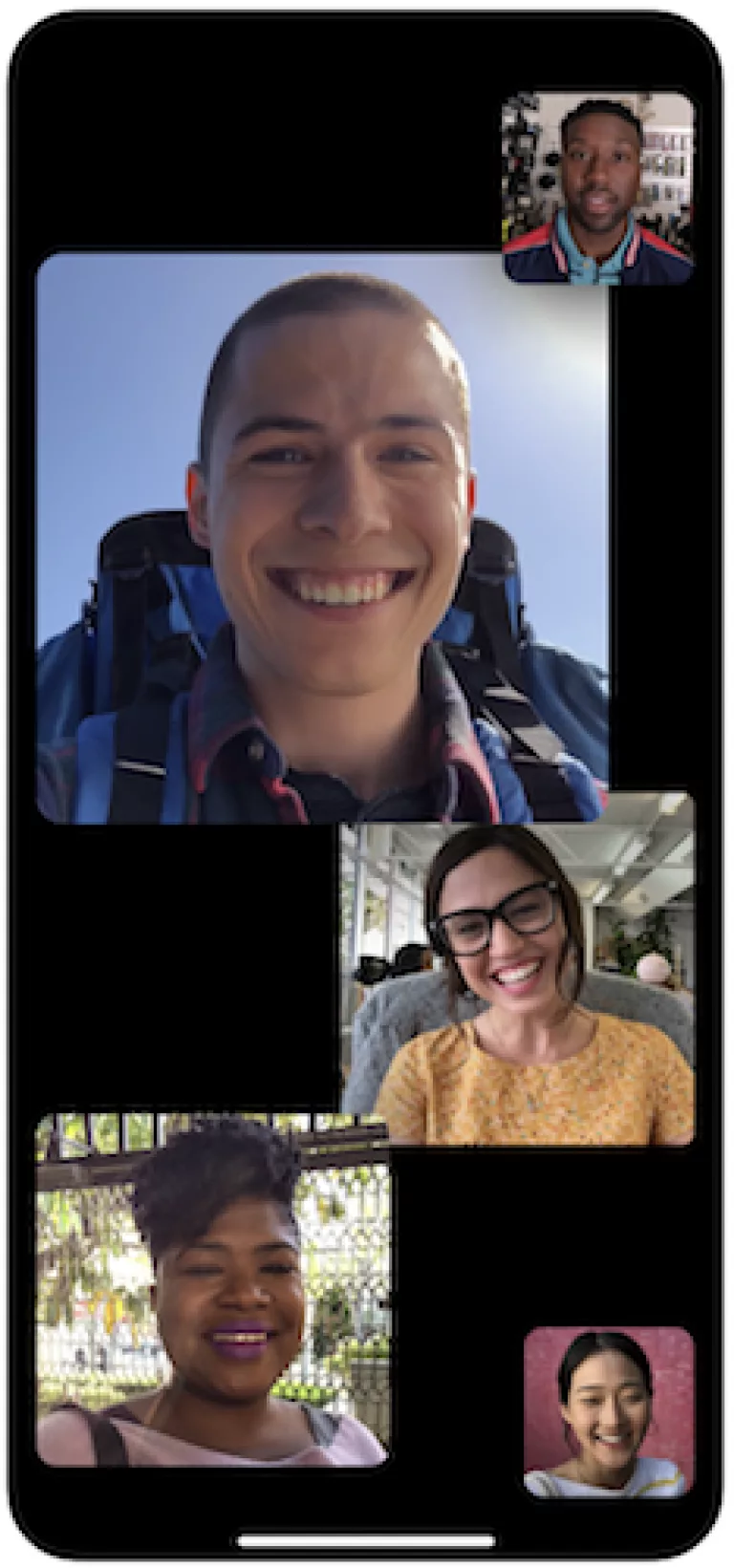 The sound of my mother’s voice/Facetiming with my grandpa and family
