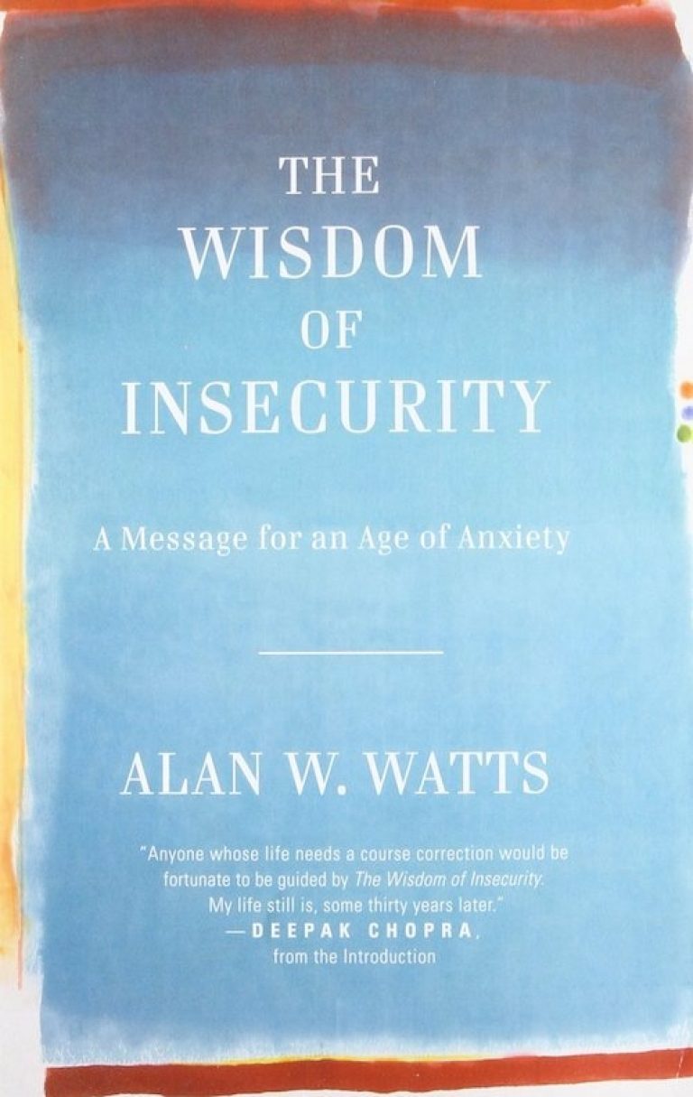 Wisdom Of Insecurity