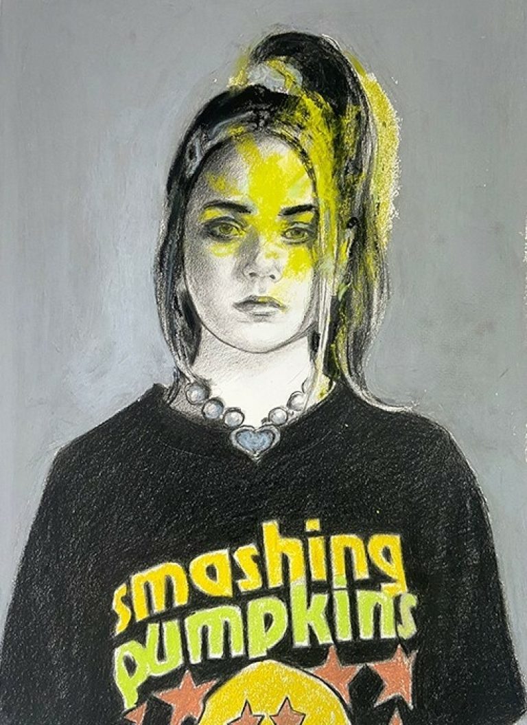 Drawing by Mercedes Helnwein