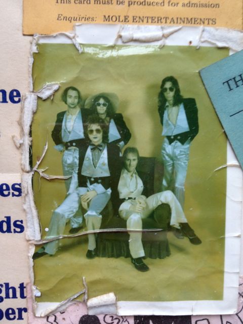 Mick Rock Polaroid