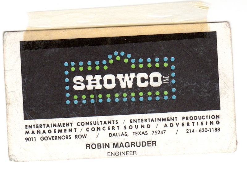 showco card