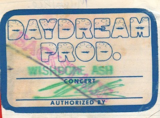 Wishbone tour pass Daydream