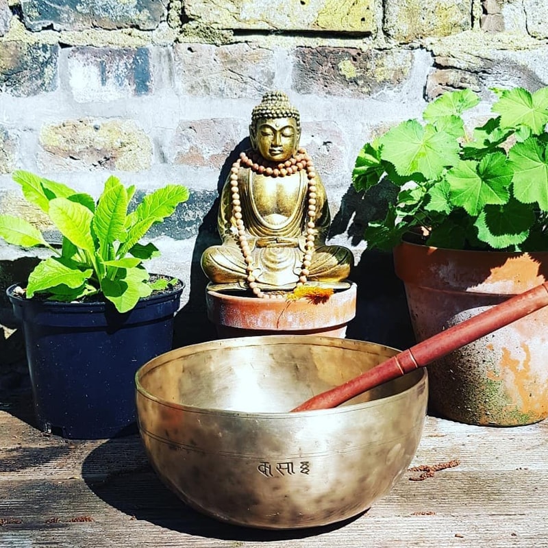 Tibetan Bowl Massage and Bath combination