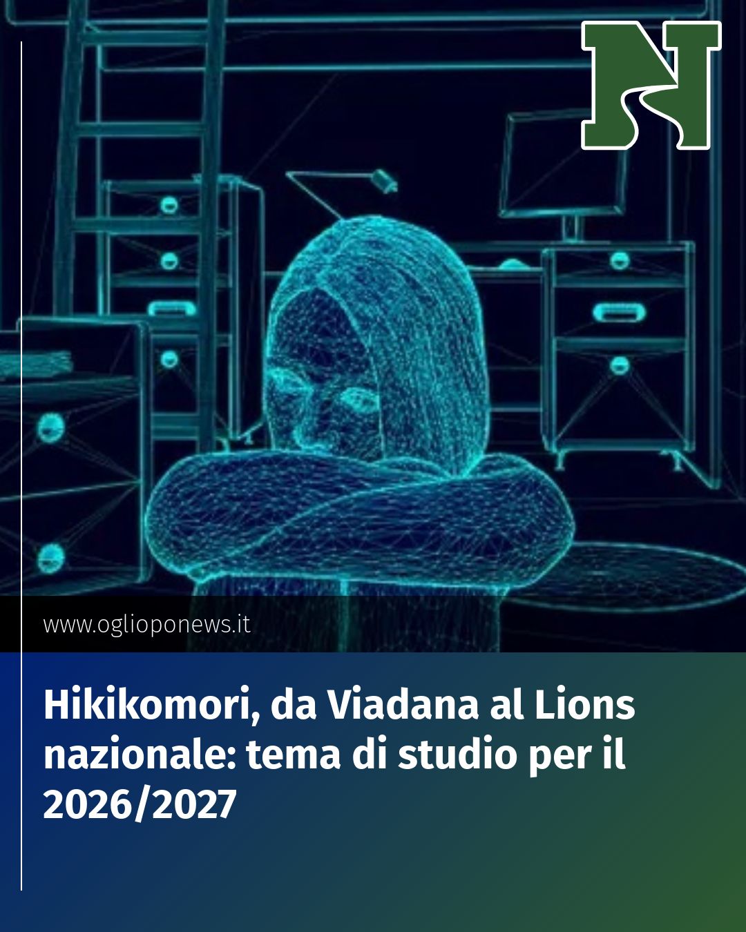 Post Instagram @redazione@oglioponews.it: Hikikomori, da Viadana al Lions nazionale: tema di studio per il 2026/2027...