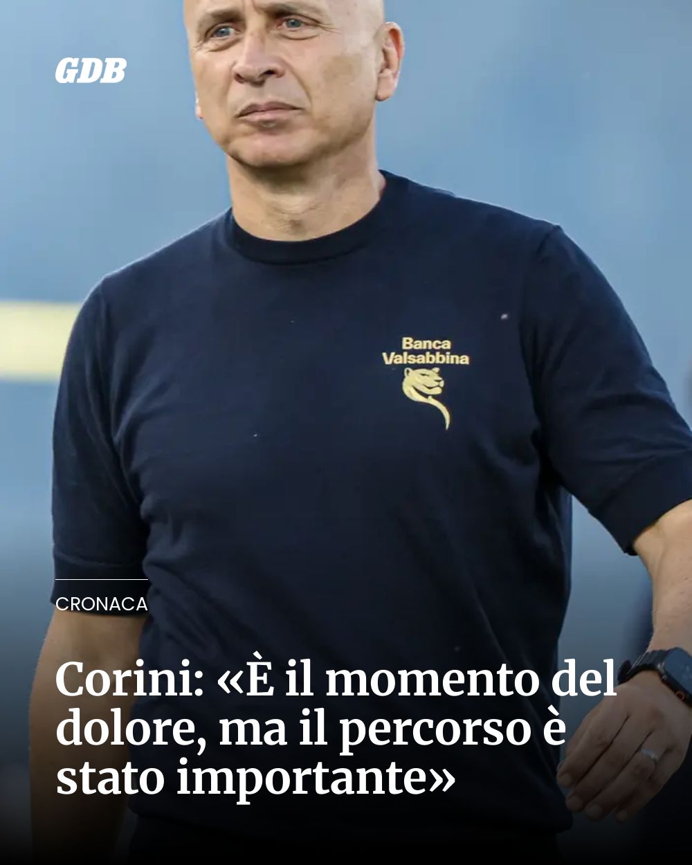 Post Instagram @giornaledibrescia: Corini: «È il momento del dolore, ma il percorso è stato importante»...