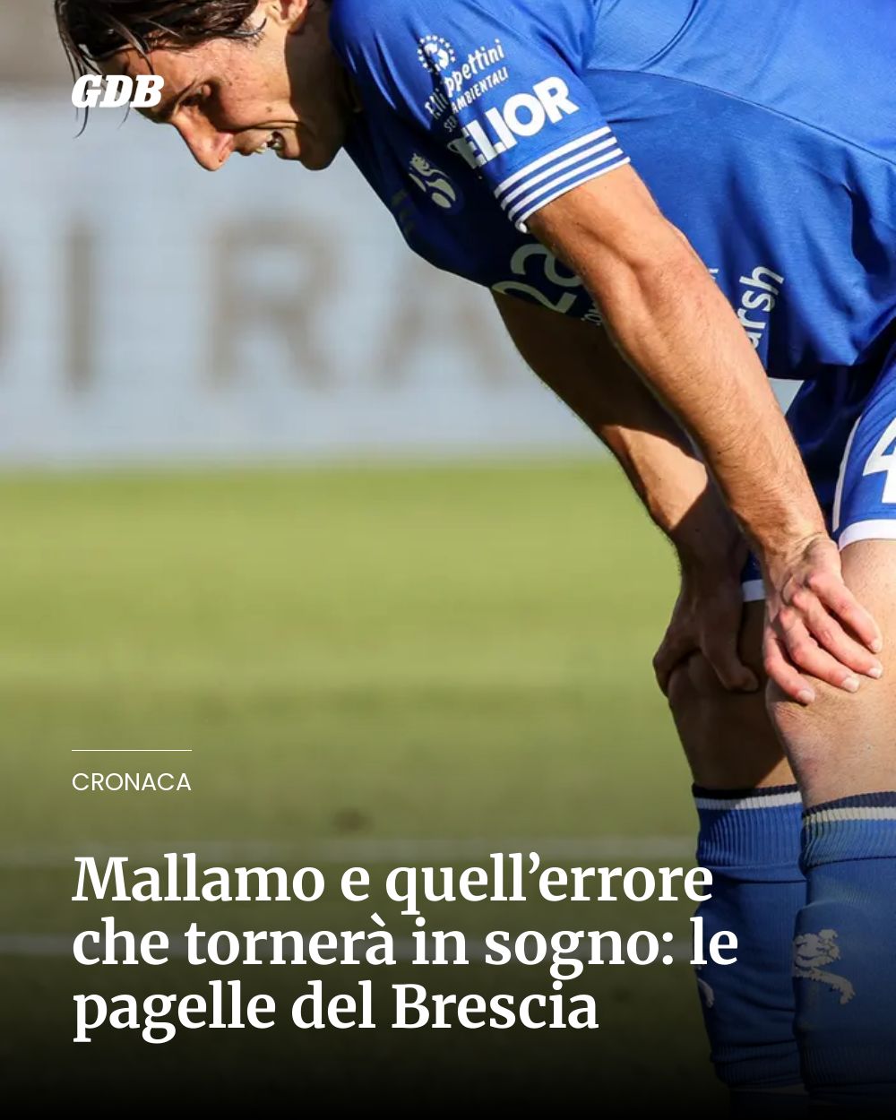 Post Instagram @giornaledibrescia: Mallamo e quell’errore che tornerà in sogno: le pagelle del Brescia...
