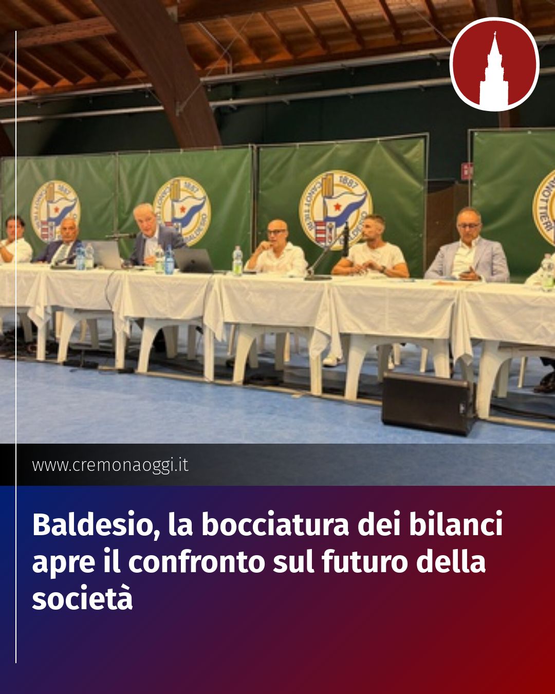 Post Instagram @Cremona_Oggi: Baldesio, la bocciatura dei bilanci apre il confronto sul futuro della società...