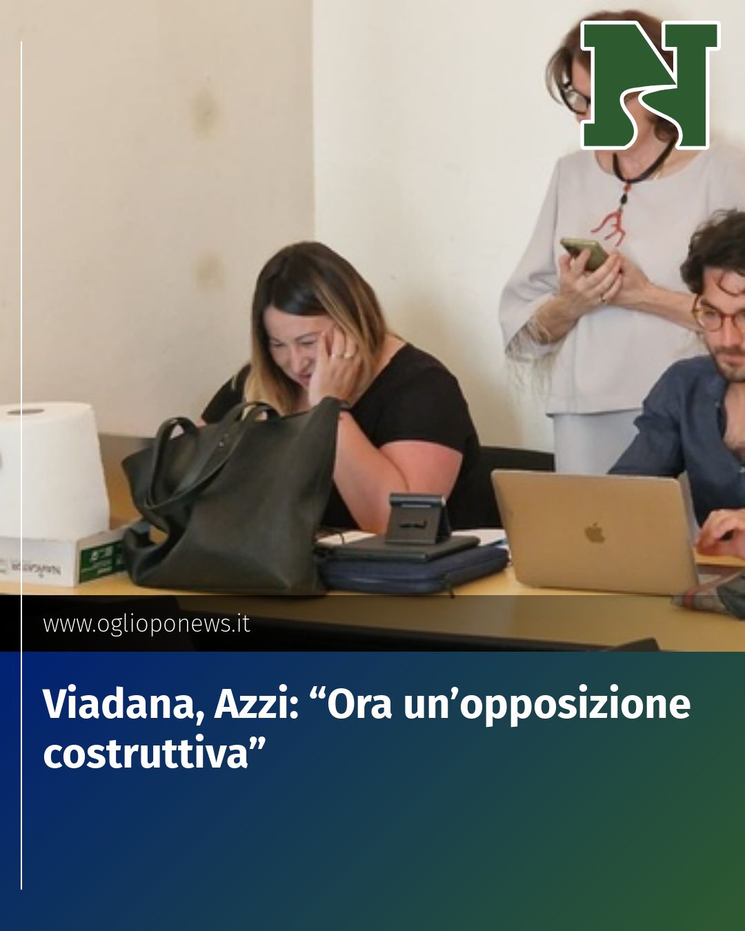 Post Instagram @redazione@oglioponews.it: Viadana, Azzi: “Ora un’opposizione costruttiva”...