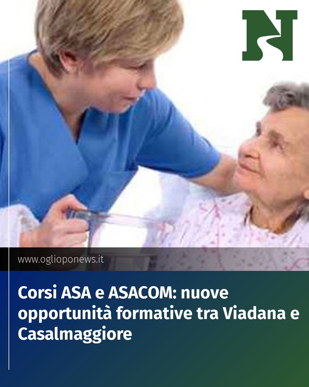 Post Instagram @redazione@oglioponews.it: Corsi ASA e ASACOM: nuove opportunità formative tra Viadana e Casalmaggiore...
