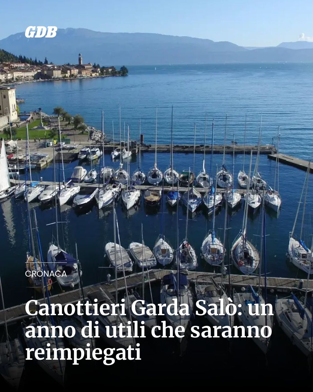 Post Instagram @giornaledibrescia: Canottieri Garda Salò: un anno di utili che saranno reimpiegati...