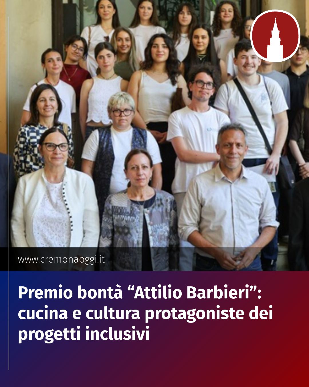 Post Instagram @Cremona_Oggi: Premio bontà “Attilio Barbieri”: cucina e cultura protagoniste dei progetti inclusivi...