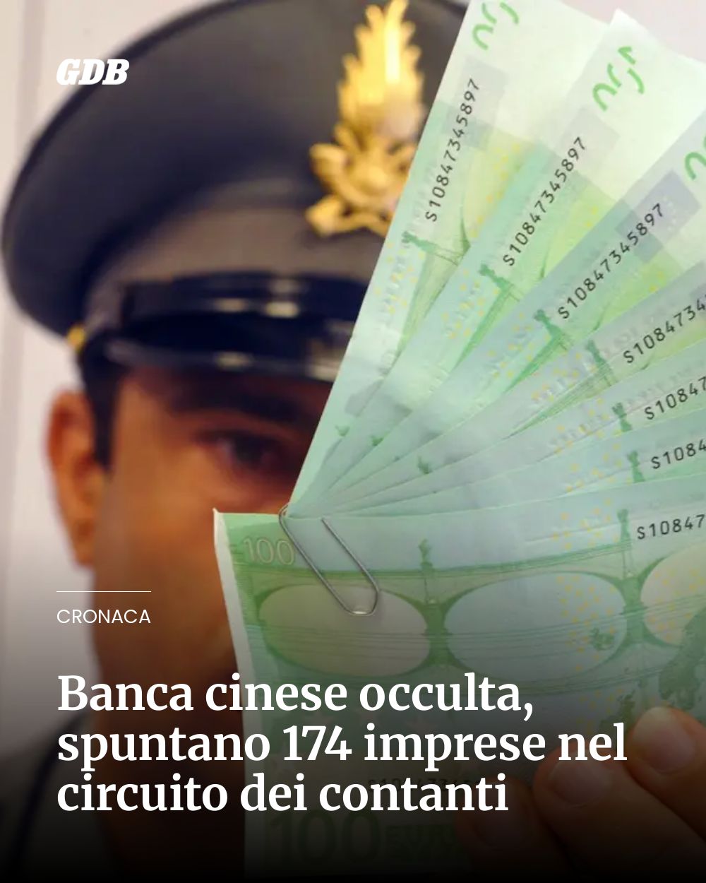 Post Instagram @giornaledibrescia: Banca cinese occulta, spuntano 174 imprese nel circuito dei contanti...