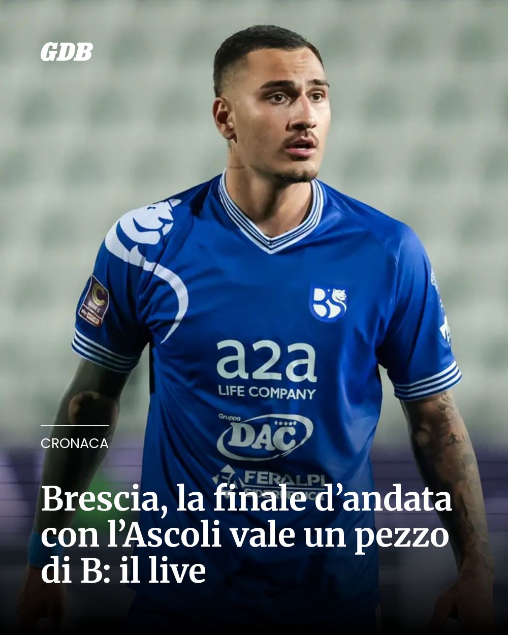 Post Instagram @giornaledibrescia: Brescia, la finale d’andata con l’Ascoli vale un pezzo di B: il live...